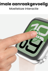 BASEY. BASEY. Apple Watch SE 3 Hoesje Siliconen Transparant - 40 mm