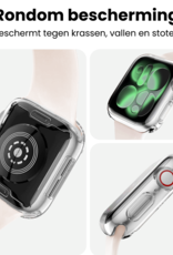 BASEY. BASEY. Apple Watch Series 11 Hoesje Siliconen Transparant - 42 mm
