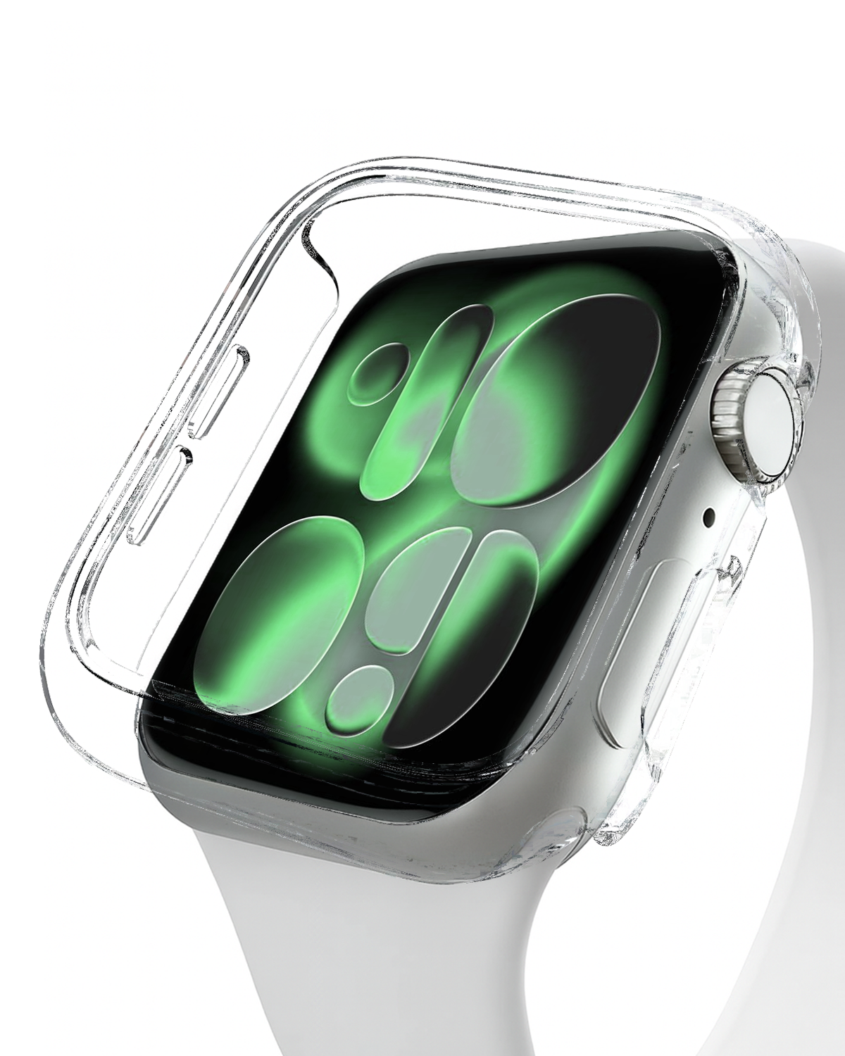 BASEY. BASEY. Apple Watch Series 11 Hoesje Siliconen Transparant - 46 mm