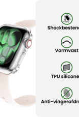 BASEY. BASEY. Apple Watch Series 11 Hoesje Siliconen Transparant - 46 mm - 2 PACK