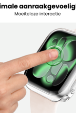 BASEY. BASEY. Apple Watch Series 11 Hoesje Siliconen Transparant - 46 mm - 2 PACK