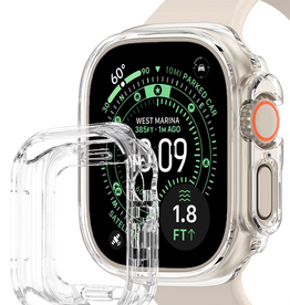 BASEY. BASEY. Apple Watch Ultra 3 Hoesje Siliconen Transparant - 49 mm