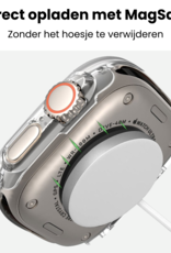 BASEY. BASEY. Apple Watch Ultra 3 Hoesje Siliconen Transparant - 49 mm