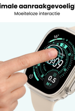 Forterra Forterra Apple Watch Ultra 3 Hoesje Siliconen Transparant - 49 mm