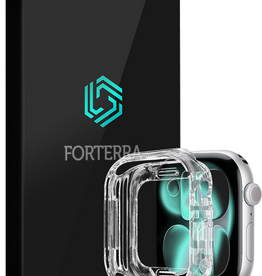 Forterra Forterra Apple Watch Series 11 Hoesje Siliconen Transparant - 42 mm