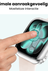 Forterra Forterra Apple Watch Series 11 Hoesje Siliconen Transparant - 42 mm - 2 PACK
