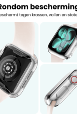 Forterra Forterra Apple Watch Series 11 Hoesje Siliconen Transparant - 46 mm