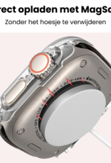 NoXx NoXx Apple Watch Ultra 3 Hoesje Siliconen Transparant - 49 mm - 2 PACK