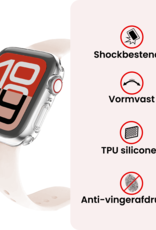 NoXx NoXx Apple Watch SE 3 Hoesje Siliconen Transparant - 40 mm