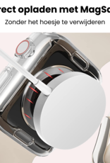 NoXx NoXx Apple Watch SE 3 Hoesje Siliconen Transparant - 40 mm