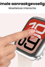 NoXx NoXx Apple Watch SE 3 Hoesje Siliconen Transparant - 40 mm