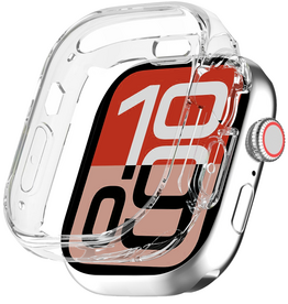 NoXx NoXx Apple Watch SE 3 Hoesje Siliconen Transparant - 40 mm