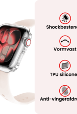 NoXx NoXx Apple Watch Series 11 Hoesje Siliconen Transparant - 46 mm