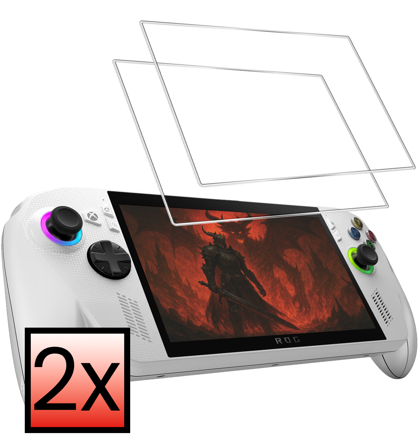 NoXx NoXx ASUS ROG Xbox Ally Screenprotector - 2 PACK