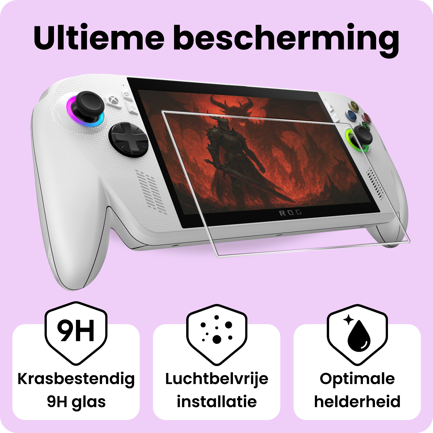 NoXx NoXx ASUS ROG Xbox Ally Screenprotector - 3 PACK