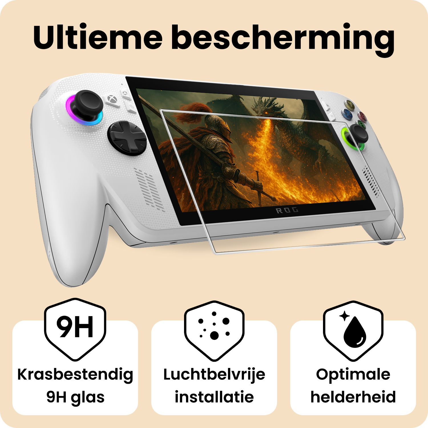 Nomfy Nomfy ASUS ROG Xbox Ally Screenprotector