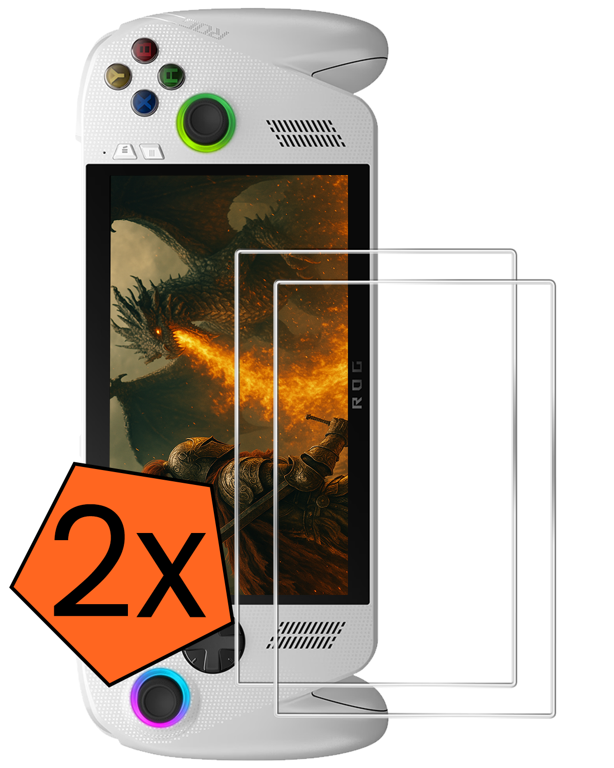 Nomfy Nomfy ASUS ROG Xbox Ally Screenprotector - 2 PACK