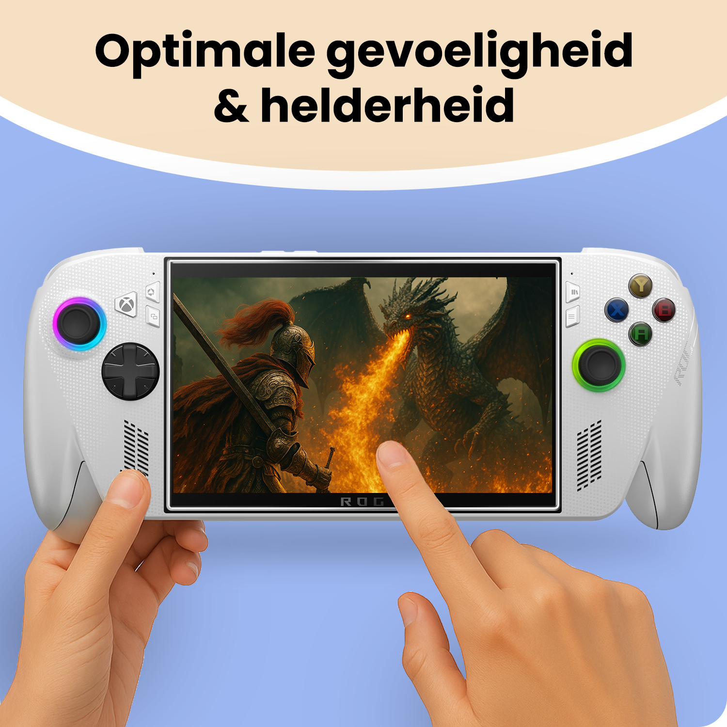 Nomfy Nomfy ASUS ROG Xbox Ally Screenprotector - 2 PACK