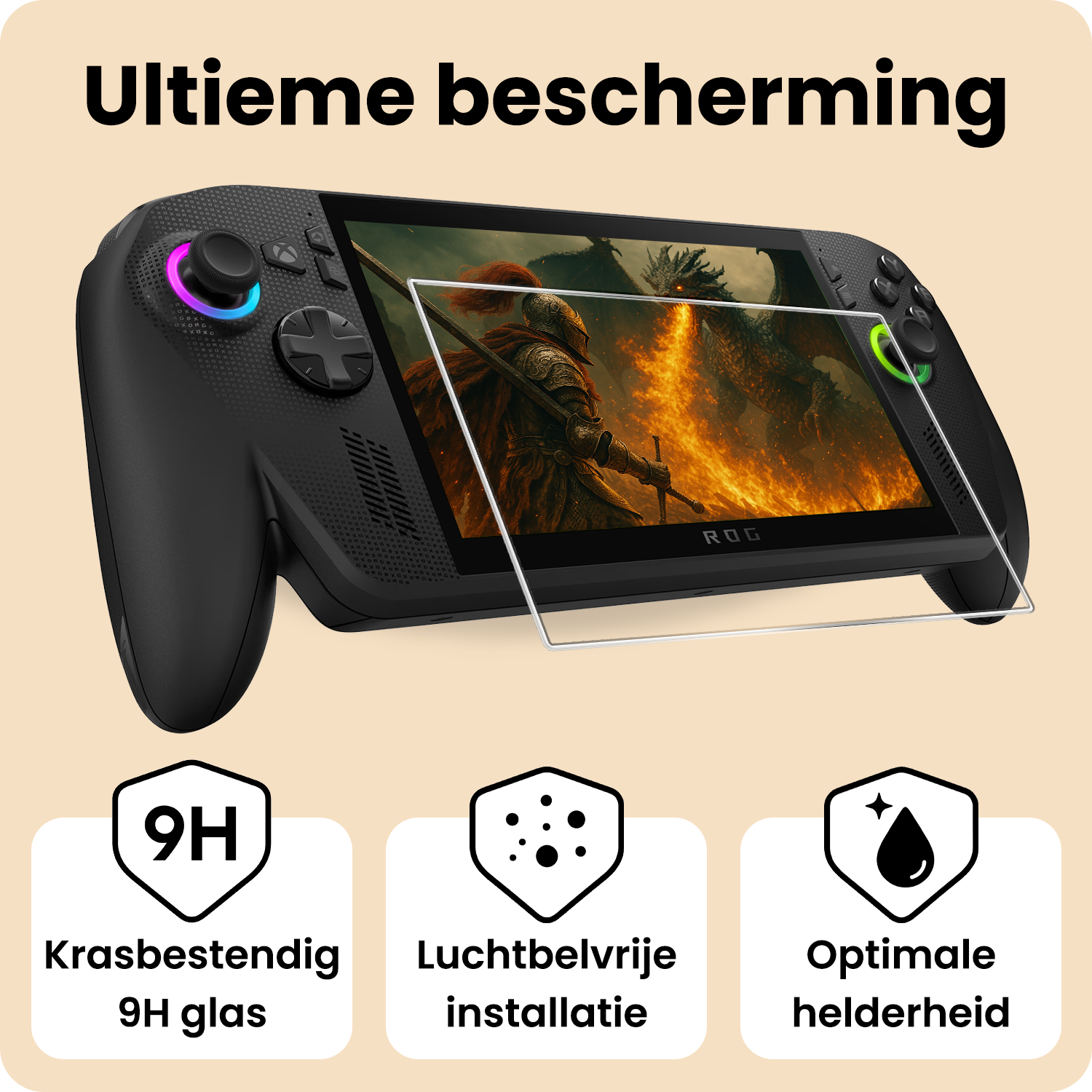 Nomfy Nomfy ASUS ROG Xbox Ally X Screenprotector