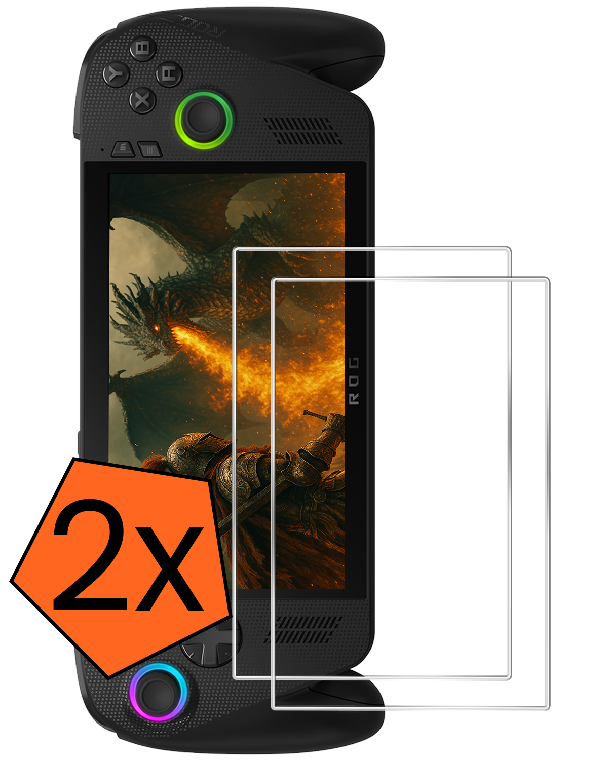 Nomfy Nomfy ASUS ROG Xbox Ally X Screenprotector - 2 PACK