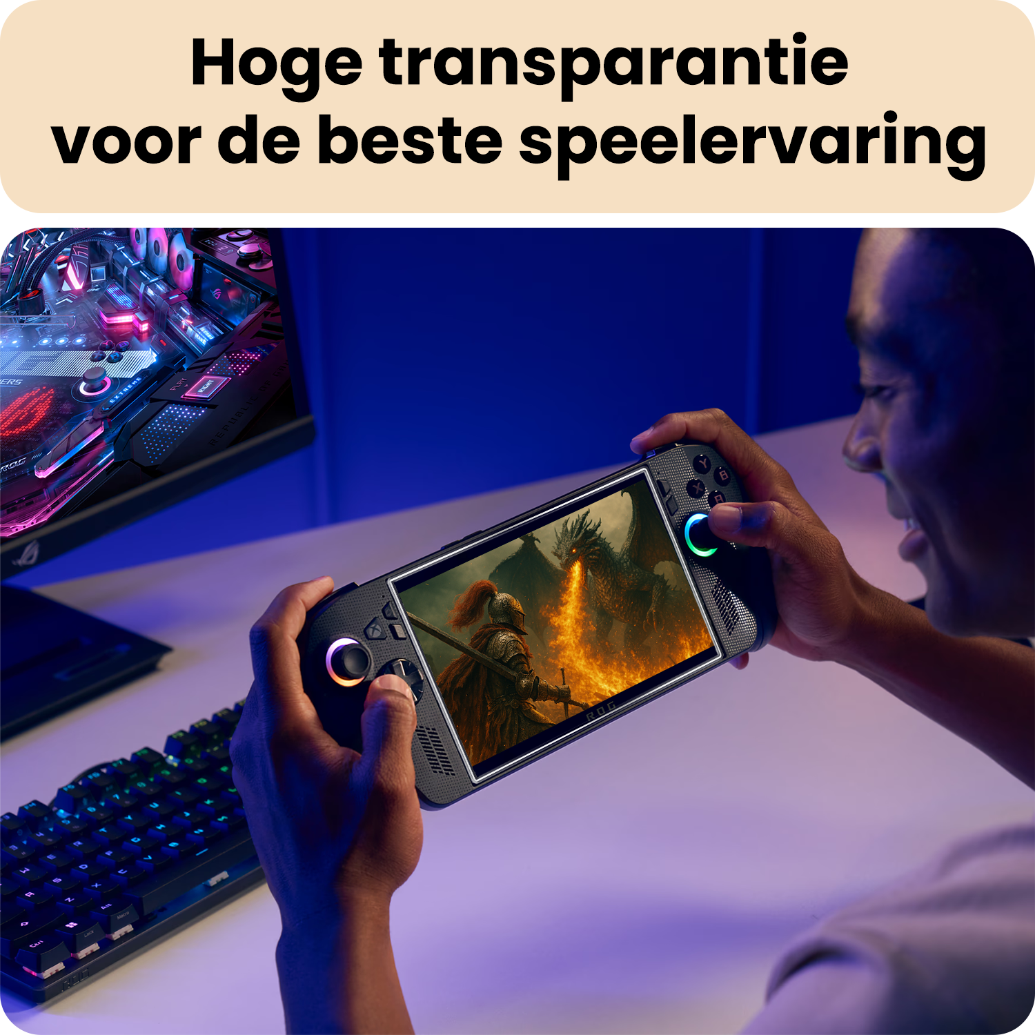 Nomfy Nomfy ASUS ROG Xbox Ally X Screenprotector - 3 PACK