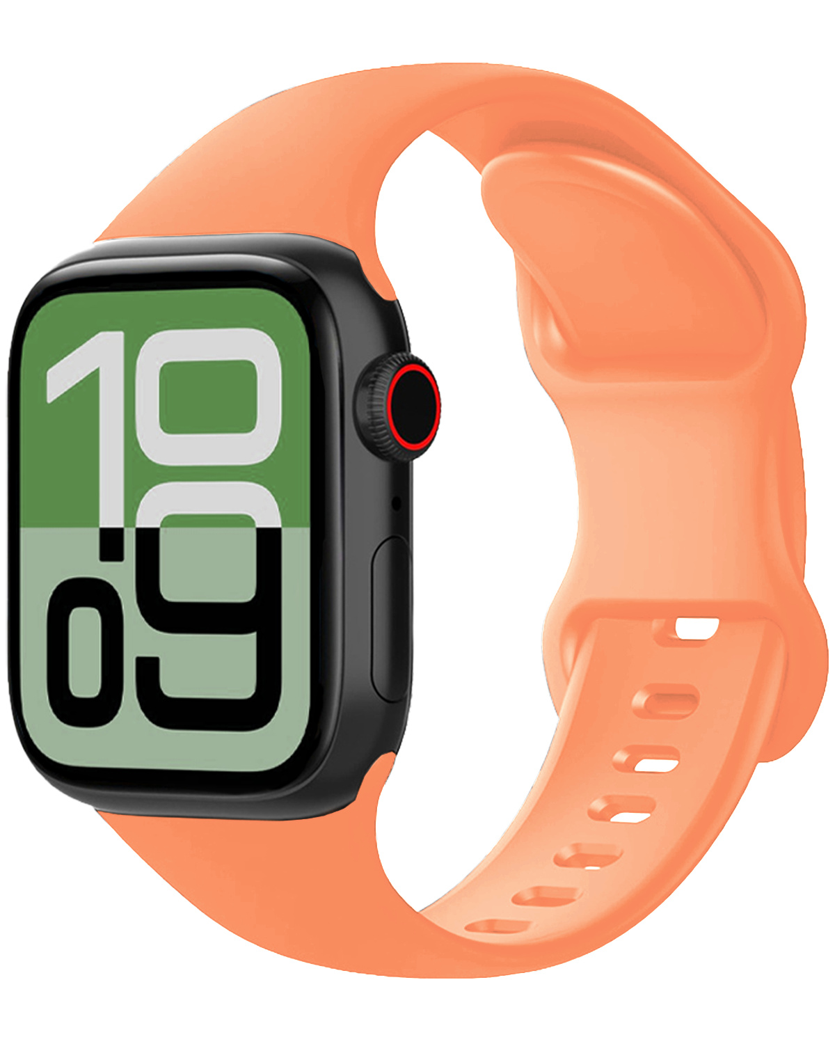 BASEY. BASEY. Apple Watch Bandje Siliconen Verstelbaar (38/40/41 mm) - Calendula