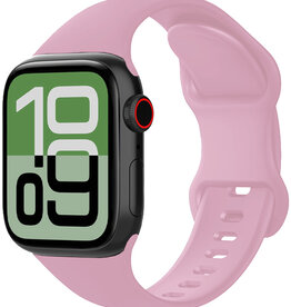 BASEY. BASEY. Apple Watch Bandje Siliconen Verstelbaar (38/40/41 mm) - Lila