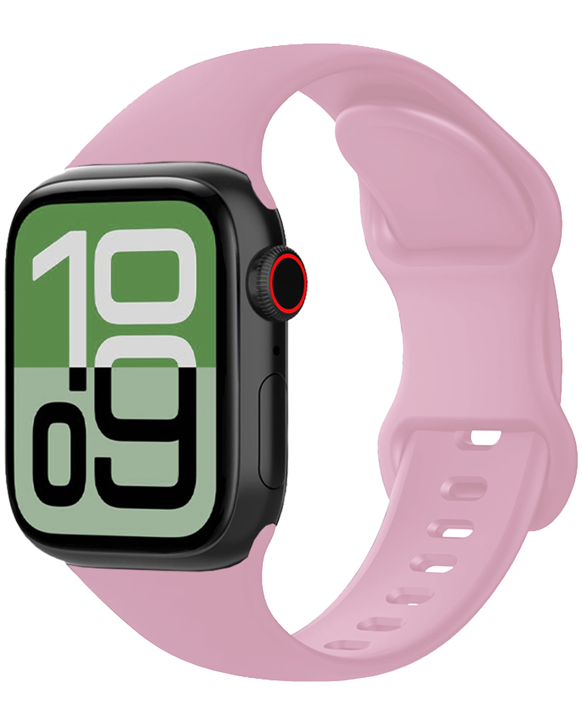 BASEY. BASEY. Apple Watch Bandje Siliconen Verstelbaar (38/40/41 mm) - Lila