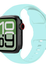 BASEY. BASEY. Apple Watch Bandje Siliconen Verstelbaar (38/40/41 mm) - Oud Roze