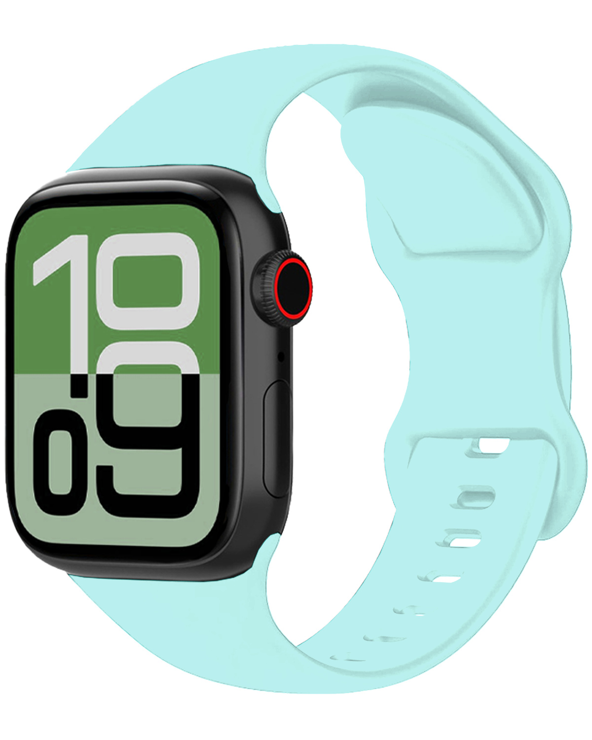 BASEY. BASEY. Apple Watch Bandje Siliconen Verstelbaar (38/40/41 mm) - Oud Roze
