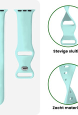 BASEY. BASEY. Apple Watch Bandje Siliconen Verstelbaar (38/40/41 mm) - Oud Roze