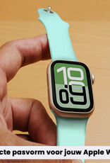 BASEY. BASEY. Apple Watch Bandje Siliconen Verstelbaar (38/40/41 mm) - Oud Roze