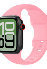 BASEY. BASEY. Apple Watch Bandje Siliconen Verstelbaar (38/40/41 mm) - Roze