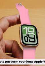 BASEY. BASEY. Apple Watch Bandje Siliconen Verstelbaar (38/40/41 mm) - Roze