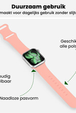 BASEY. BASEY. Apple Watch Bandje Siliconen Verstelbaar (42/44/45/46 mm) - Mint