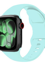 BASEY. BASEY. Apple Watch Bandje Siliconen Verstelbaar (42/44/45/46 mm) - Oud Roze