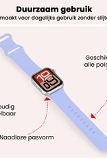 NoXx NoXx Apple Watch Bandje Siliconen Verstelbaar (38/40/41 mm) - Baby Blauw