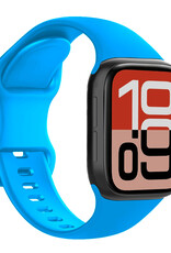 NoXx NoXx Apple Watch Bandje Siliconen Verstelbaar (38/40/41 mm) - Blauw