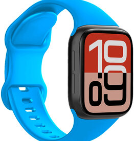 NoXx NoXx Apple Watch Bandje Siliconen Verstelbaar (38/40/41 mm) - Blauw