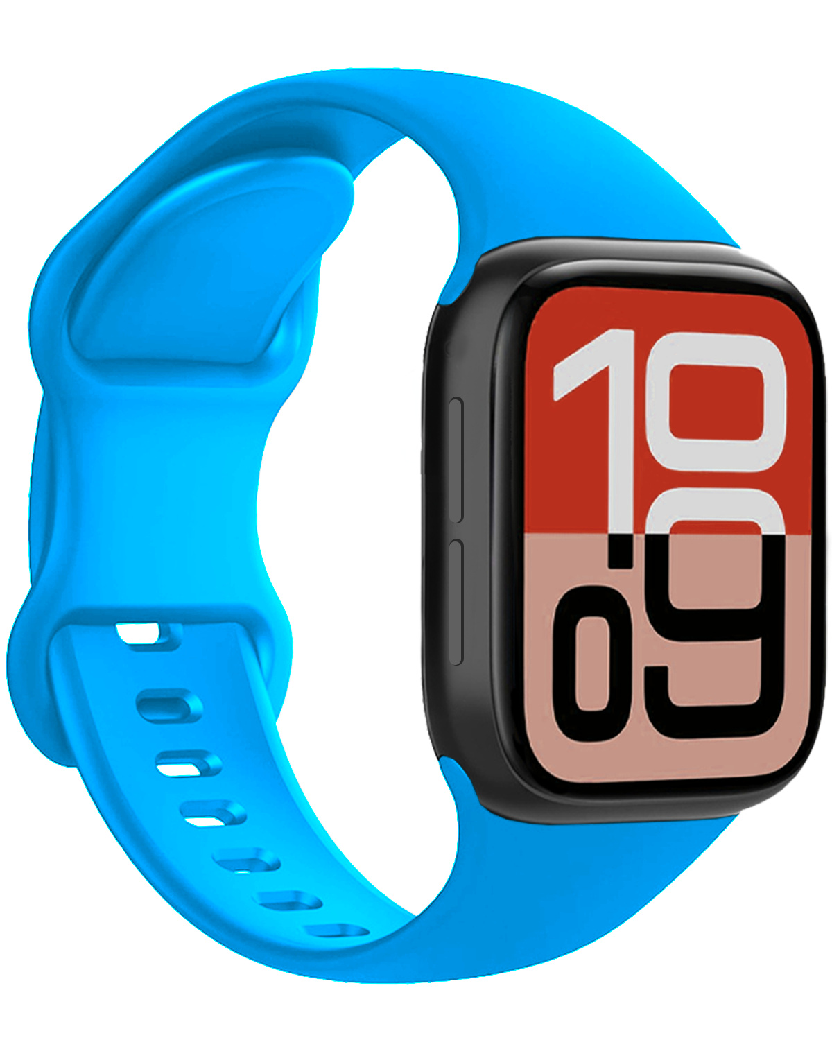NoXx NoXx Apple Watch Bandje Siliconen Verstelbaar (38/40/41 mm) - Blauw