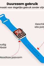 NoXx NoXx Apple Watch Bandje Siliconen Verstelbaar (38/40/41 mm) - Blauw