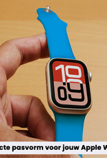 NoXx NoXx Apple Watch Bandje Siliconen Verstelbaar (38/40/41 mm) - Blauw
