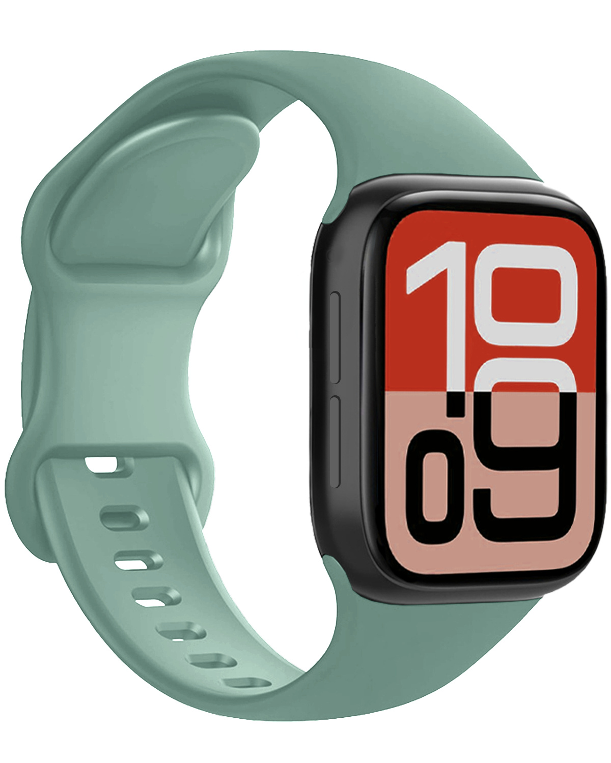 NoXx NoXx Apple Watch Bandje Siliconen Verstelbaar (38/40/41 mm) - Cactus