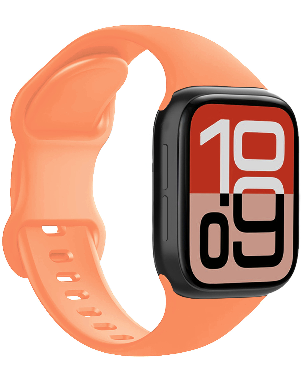 NoXx NoXx Apple Watch Bandje Siliconen Verstelbaar (38/40/41 mm) - Calendula