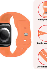 NoXx NoXx Apple Watch Bandje Siliconen Verstelbaar (38/40/41 mm) - Calendula