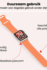 NoXx NoXx Apple Watch Bandje Siliconen Verstelbaar (38/40/41 mm) - Calendula