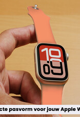NoXx NoXx Apple Watch Bandje Siliconen Verstelbaar (38/40/41 mm) - Calendula
