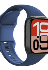NoXx NoXx Apple Watch Bandje Siliconen Verstelbaar (38/40/41 mm) - Donkerblauw