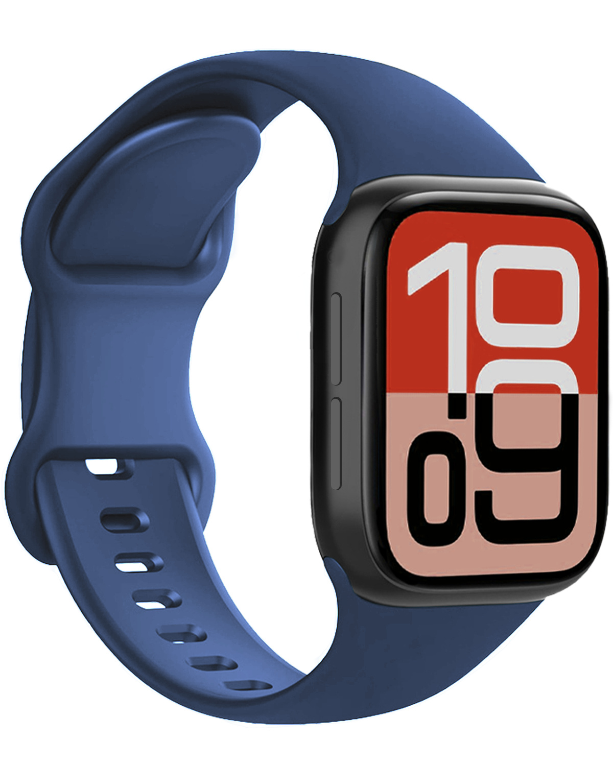 NoXx NoXx Apple Watch Bandje Siliconen Verstelbaar (38/40/41 mm) - Donkerblauw