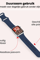 NoXx NoXx Apple Watch Bandje Siliconen Verstelbaar (38/40/41 mm) - Donkerblauw